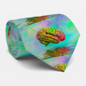 生き生きとした脳 ネクタイ (ロール)