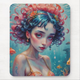 生き生きとした魚鉢no2マウスパッド マウスパッド