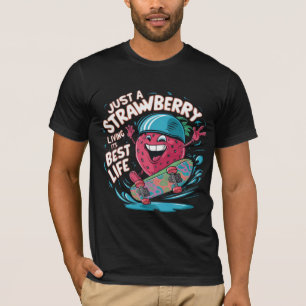 生き生きとし最高のた生きおもしろい Tシャツ