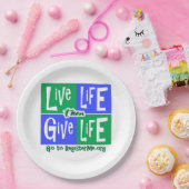 生き生きと生与え活 ペーパープレート (パーティー)