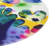 生き生カラフルきとしたデザイン カッティングボード (角)