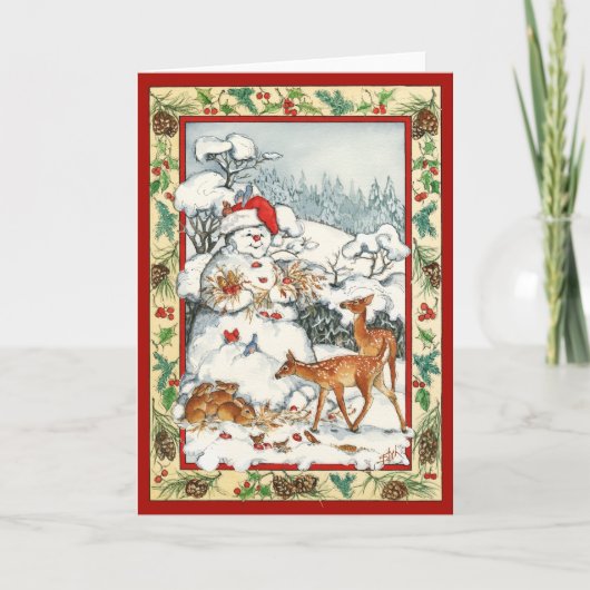 生き素晴らし物と小さな シーズンカード (正面)