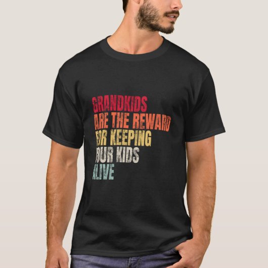 生き続けるキースへの大いなる報酬 Tシャツ (正面)