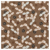 生け犬の骨 – 織物 ファブリック (クローズアップ)