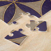 生け花のメルカバ ジグソーパズル (側面)