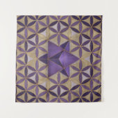 生け花のメルカバ タペストリー (正面(横))