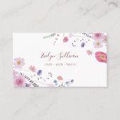 生け花の名刺 名刺 (正面)