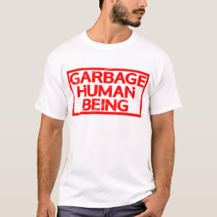 生ごみ人間のスタンプ Tシャツ