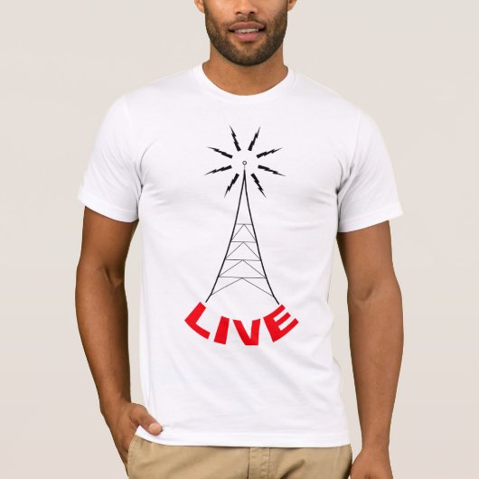 生で放送 Tシャツ (正面)