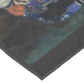 生と死とVirgGustavクリムトフリースB テーブルクロス (アングル)