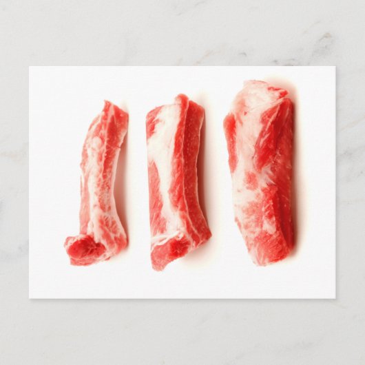 生の予備リブ ポストカード (正面)