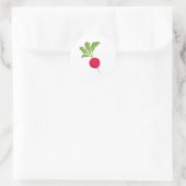 生の大根 ラウンドシール (バッグ)