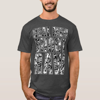 生の実在写真者を撮影 Tシャツ