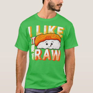 生の寿司 Tシャツ