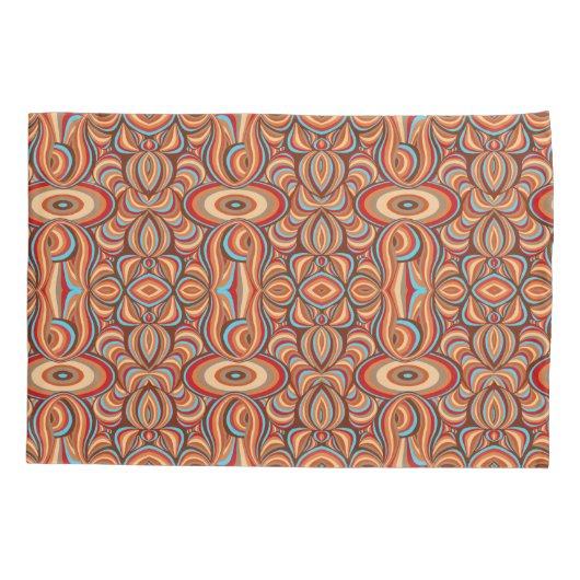 生の渦巻き旋回が可逆的 枕カバー (裏面)