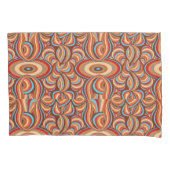 生の渦巻き旋回が可逆的 枕カバー (正面)