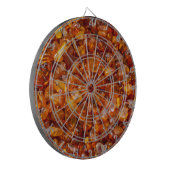 生の琥珀の小石 ダーツボード (正面左)