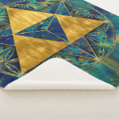 生の花のメルカバ シェルパブランケット (3/4)