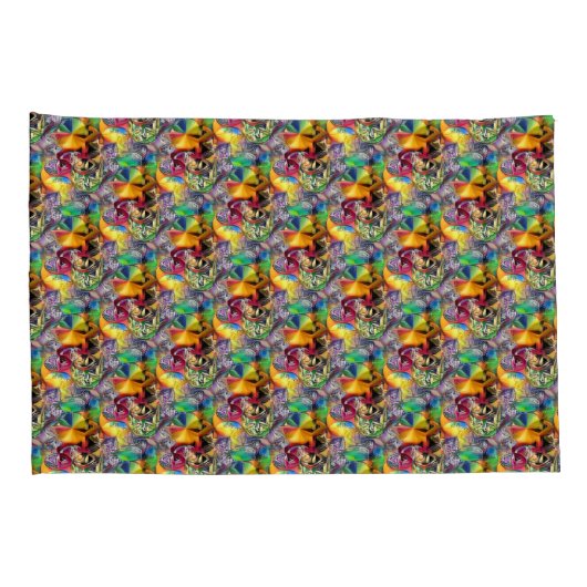 生の花 枕カバー (裏面-右)