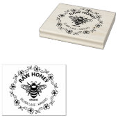 生の蜂蜜スモールビジネスパッケージ,大 ラバースタンプ (押印)