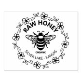 生の蜂蜜スモールビジネスパッケージ,大 ラバースタンプ (インプリント)