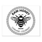 生の蜂蜜スモールビジネスパッケージ,大 ラバースタンプ (インプリント)