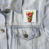 生の野菜のシェイク 缶バッジ (インサイチュ)