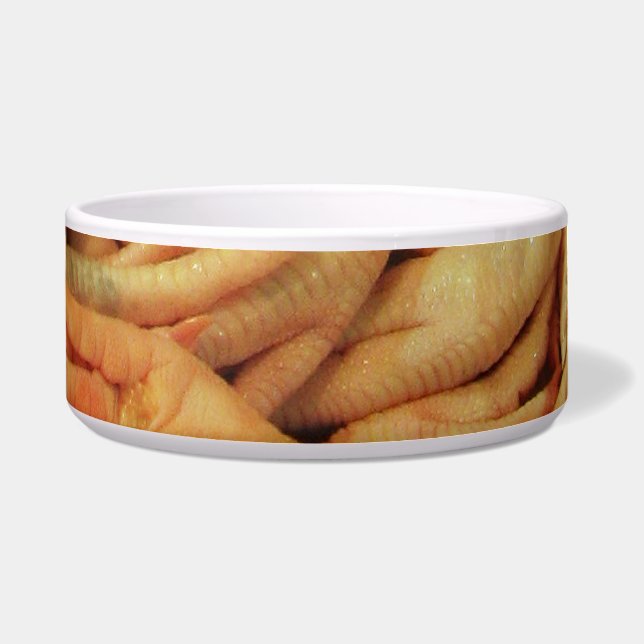 生の鶏の足 ボウル (正面)