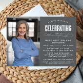 生はっきりしたモダン生葬儀の台本お祝い 招待状