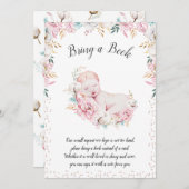 生まれたての花びらがテーマのブック 招待状 (正面/裏面)