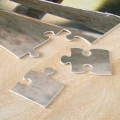 生まれたての（鳥）ショウジョウコウカンチョウベビーバードフォト ジグソーパズル (側面)