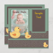 生まれたばかりのあひる (正面/裏面)