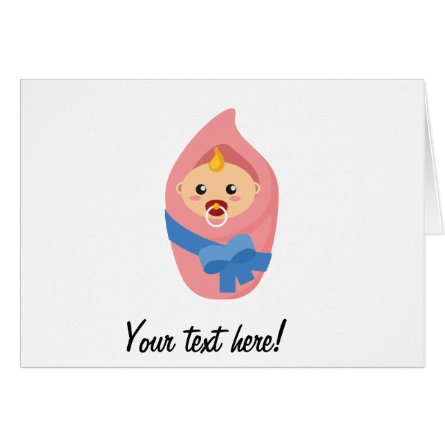 生まれたばかりのなベビーのclipart (正面横)