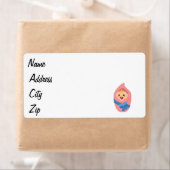 生まれたばかりのなベビーのclipart ラベル (インサイチュ)