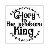 生まれたばかりのキングクリスマススススススクエア ラバースタンプ (インプリント)