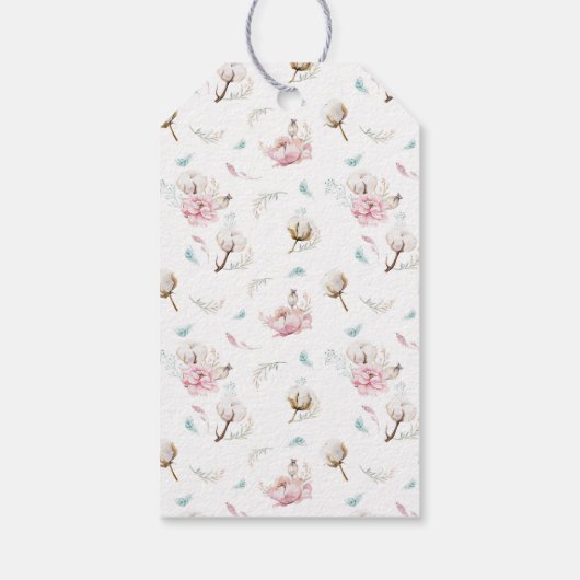 生まれたばかりのフローラ ギフトタグ (裏面)