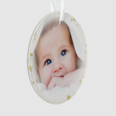 生まれたばかりのベビーフォトオーナメント オーナメント (正面)
