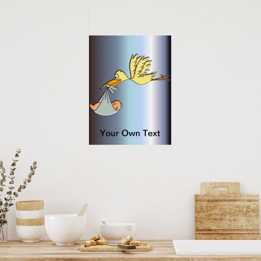 生まれたばかりのベビー到着 – ストル飛んでいるク配信 ポスター (キッチン)