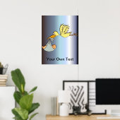 生まれたばかりのベビー到着 – ストル飛んでいるク配信 ポスター (ホームオフィス)