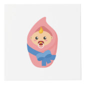 生まれたばかりのベビー環 フォトキューブ (正面)