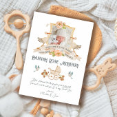 生まれたばかりのベビー誕生発表写真群 招待状