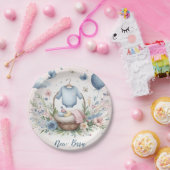 生まれたばかりのベビー ペーパープレート (パーティー)