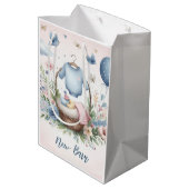 生まれたばかりのベビー ミディアムペーパーバッグ (裏面アングル)