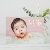 生まれたばかりの女のモダン感謝していPhoYou 案内状 (スタンド正面)