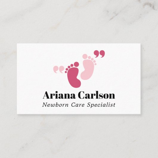 生まれたばかりの気に神経科 名刺 (正面)