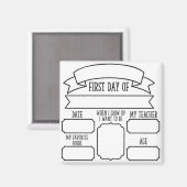 生まれたばかりの誕生の状態 マグネット (正面/裏面)