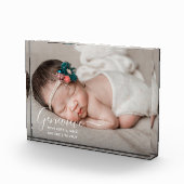 生まれたばかりの誕生統計フォトブロック フォトブロック (右)