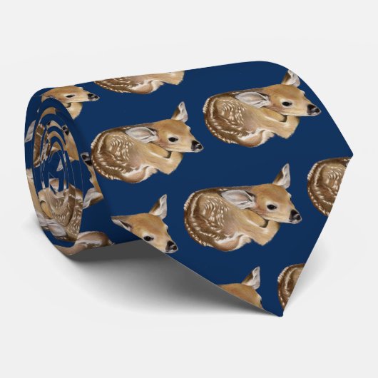 生まれたばかりの顔 ネクタイ (ロール)