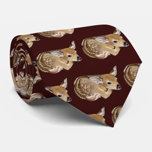 生まれたばかりの顔 ネクタイ (ロール)