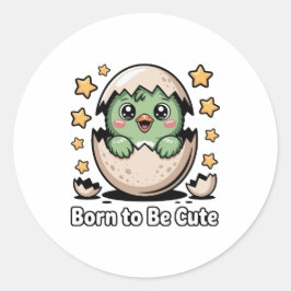 生まれつきかわいい ラウンドシール